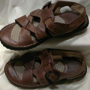 Born leather sandals